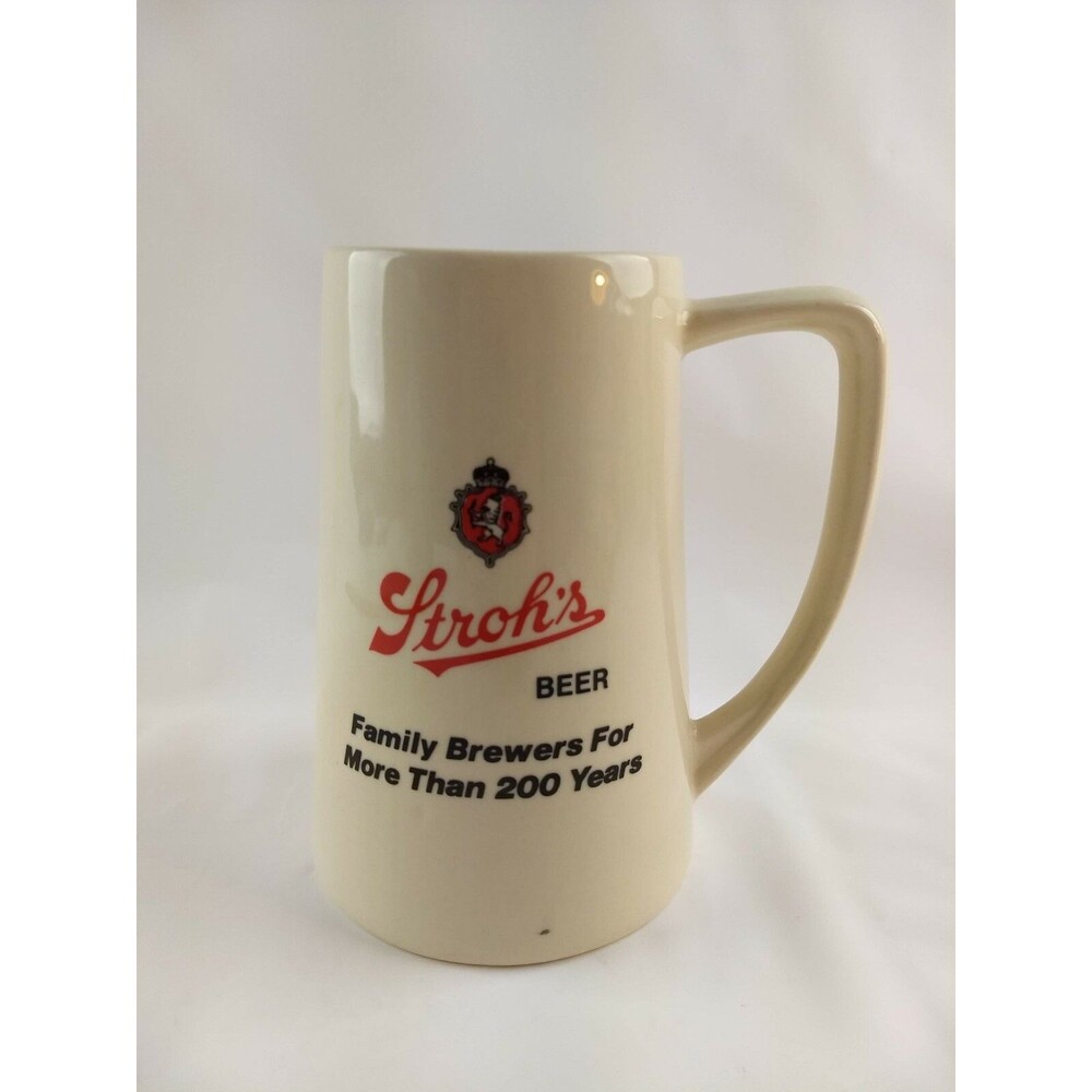 Vintage Beer Stein Strohs 982 Commemorates Philadelphia Kingwood 44413